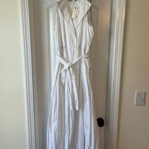 BRAND NEW WITH TAGS ANTHROPOLOGIE MAUVE SLEEVELESS DRESS SIZE L